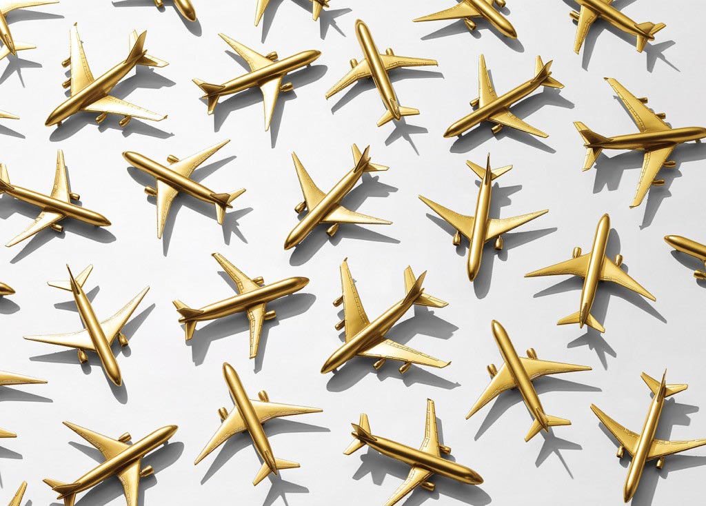 gold-airplanes