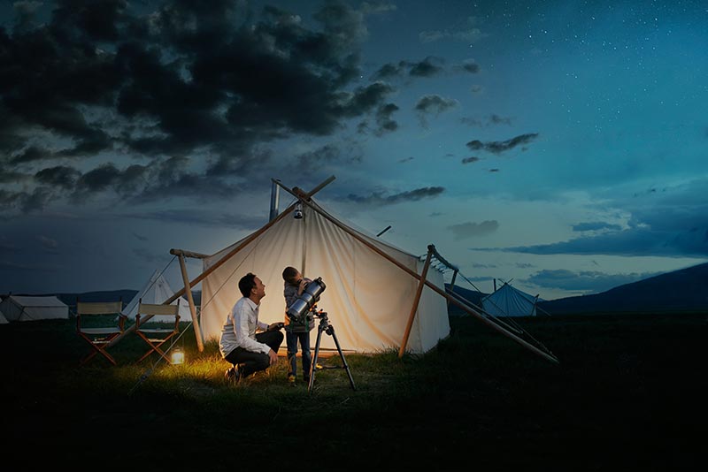 camping-telescope